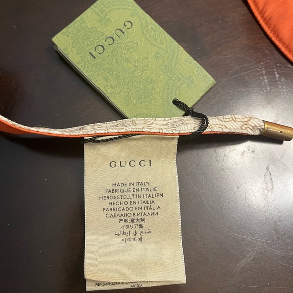 New Gucci Floral GG Logo Bucket Hat Double Sided Size S - Picture 16 of 16